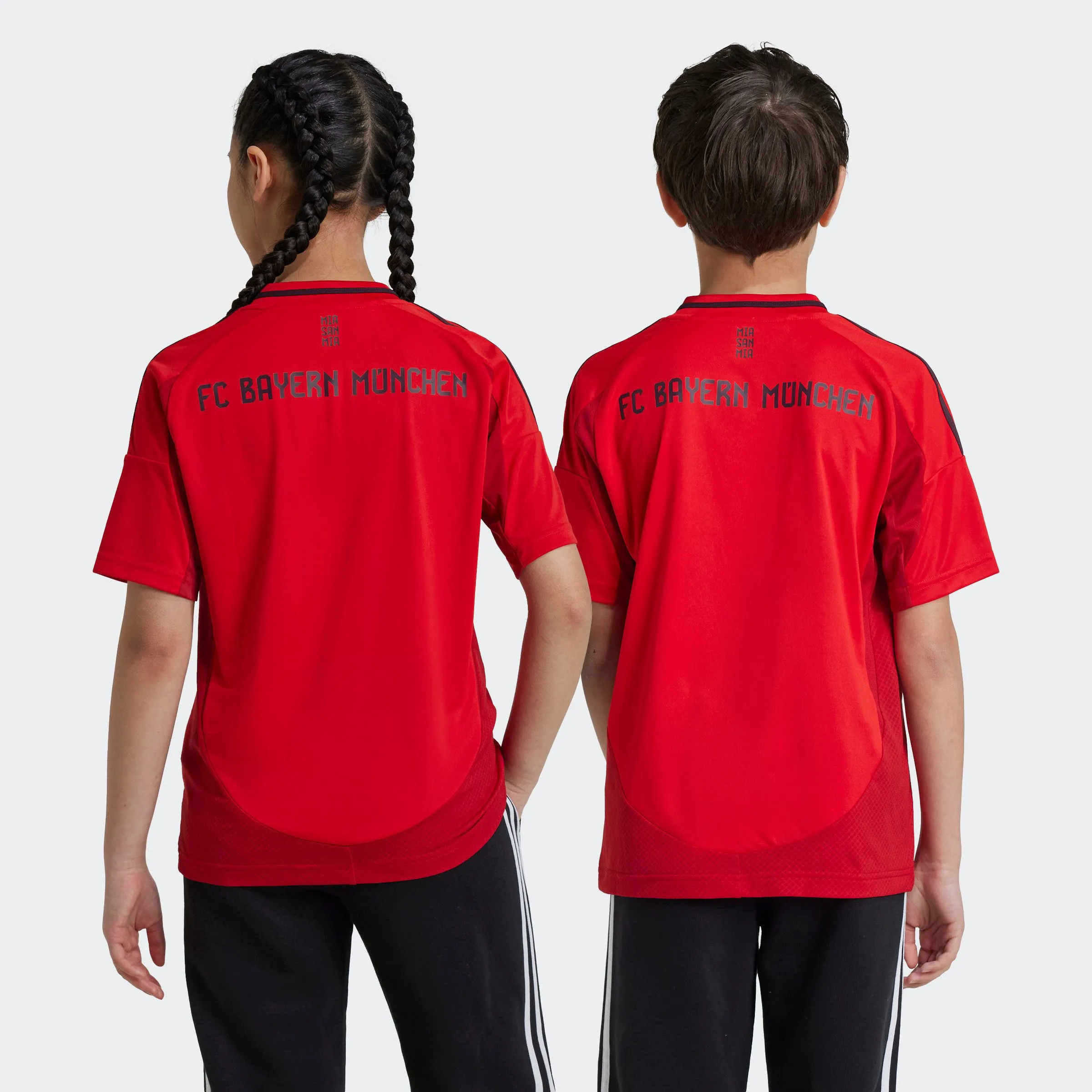ADIDAS PERFOR CE JUNIOR FC BAYERN MüNCHEN VOETBALSHIRT SPORT TSHIRT ROOD POLYESTER VHALS 152