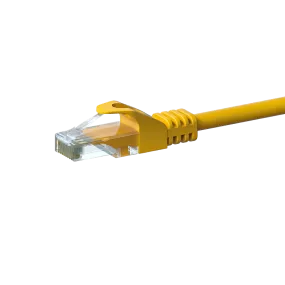CAT6 UTP patchkabel 1m geel - CCA