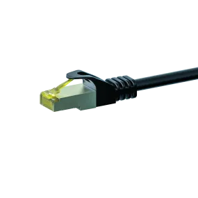 Cat7 S/FTP (PIMF) patchkabel 10m zwart