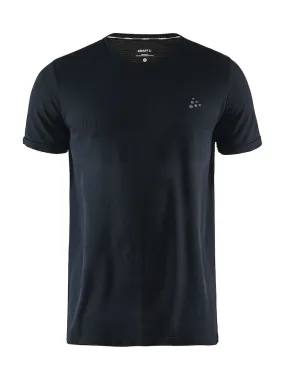 Craft Fuseknit light RN SS zwart Men