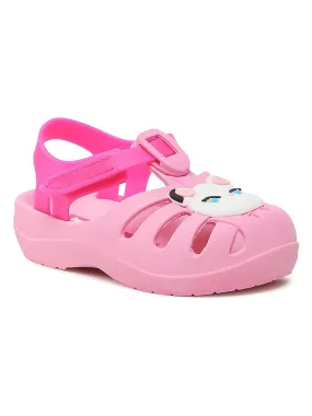 Enkelsandalen lichtroze/roze