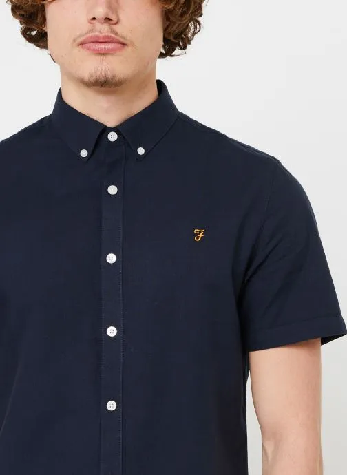      FARAH BREWER SS SHIRT  BLAUW   