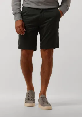 groene vanguard korte broek v65 shorts fine twill stretch