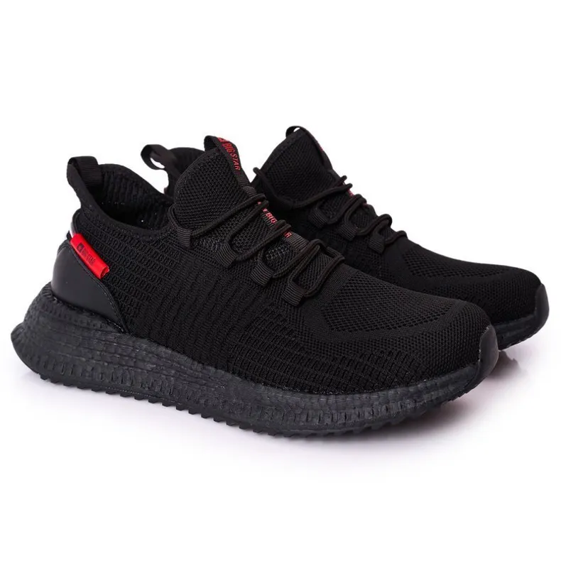 Heren sportschoenen Big Star HH174273 Zwart