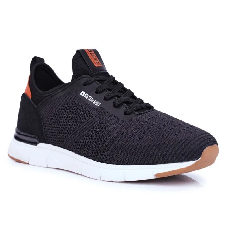 Heren Sportschoenen Big Star Zwart FF174163