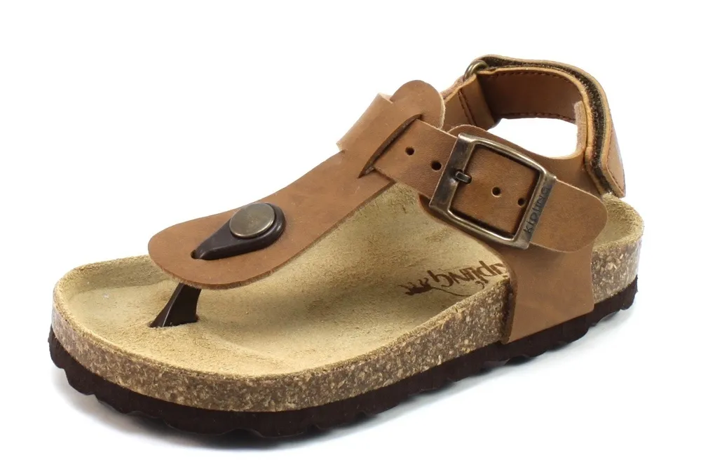 Kipling Juan 3A sandal Cognac