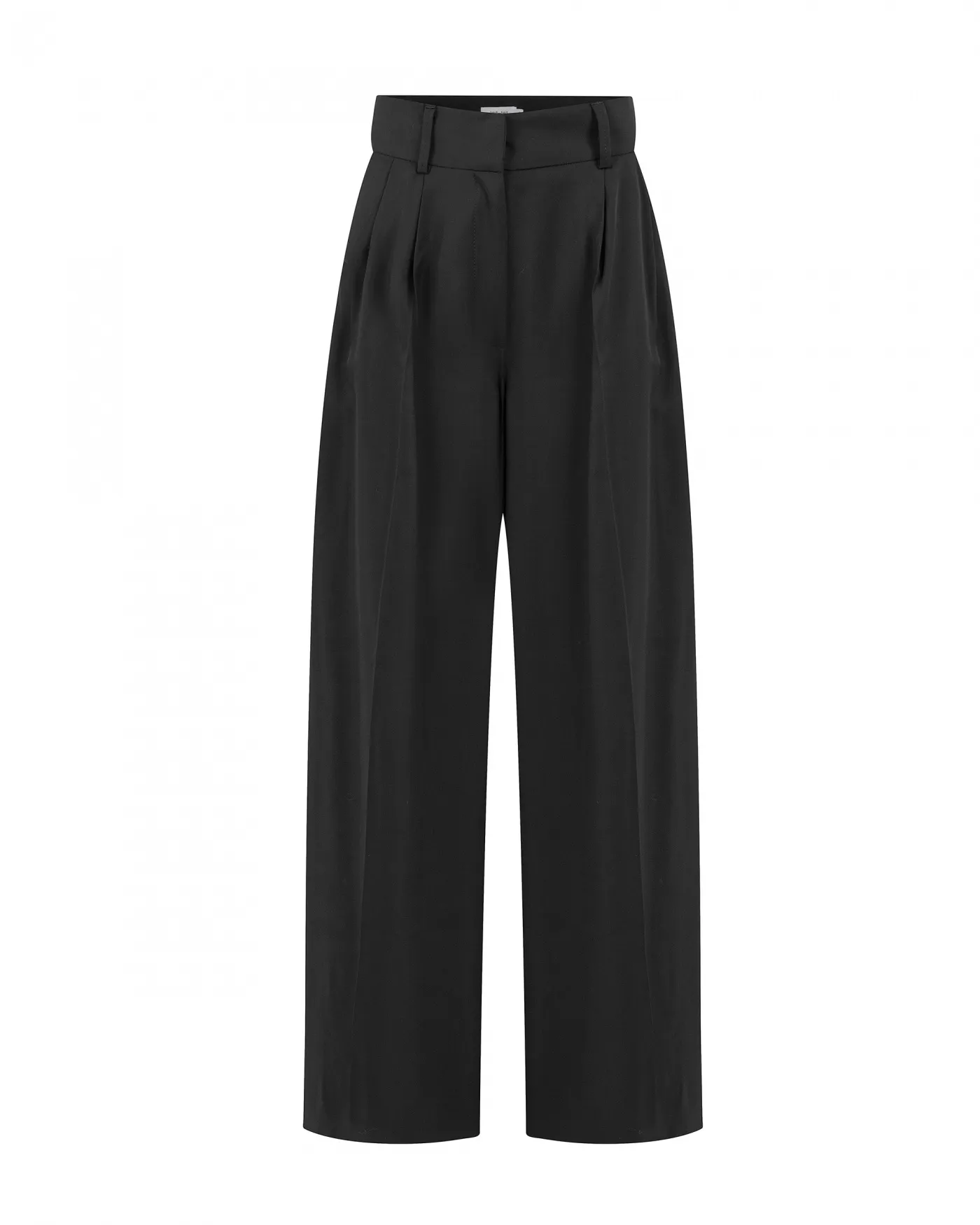 KNITTED EVE PANTS BLACK