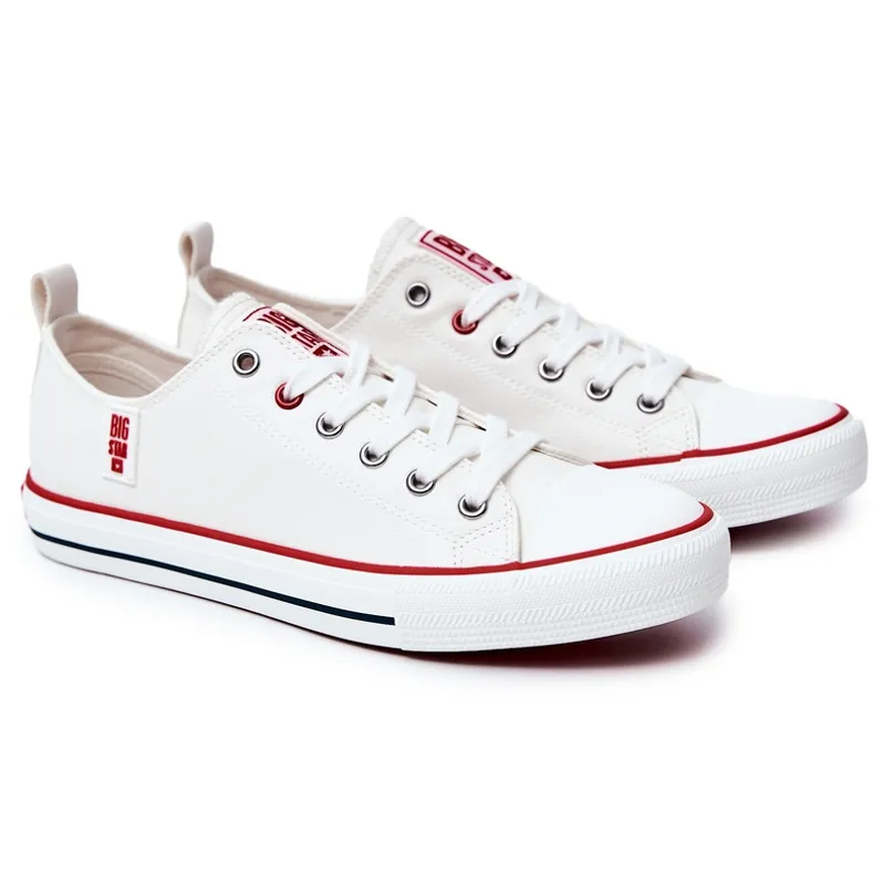 Leren herensneakers Big Star JJ174069 Wit