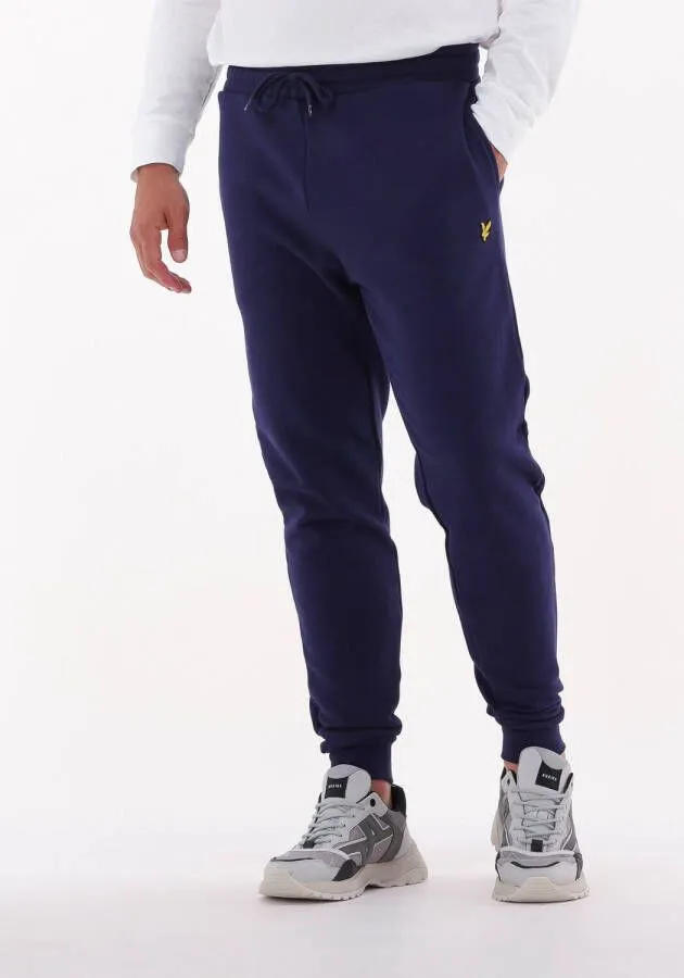 Lyle & Scott Skinny Sweat Pants in Donkerblauw Blue Heren