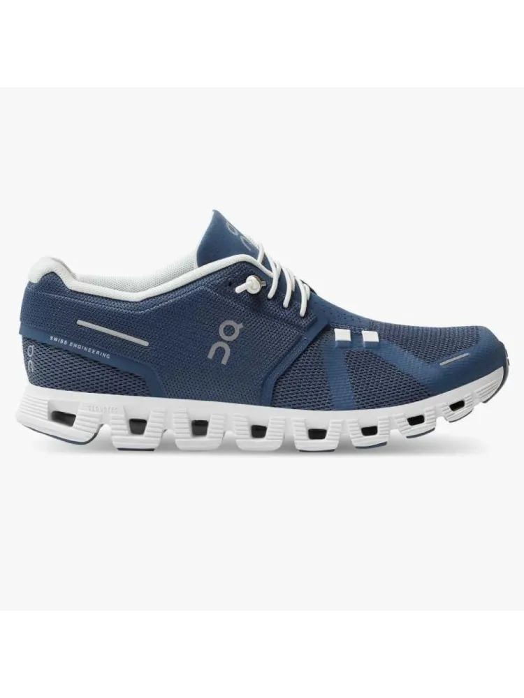 ONRUNNING  CLOUD 5 WOMEN'S DENIM | WHITE
