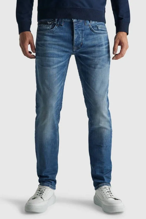 PME Legend Denim jeans met relaxte pasvorm Commander 3.0 Fresh Blauw Heren