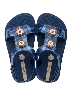 Sandalen blauw/meerkleurig