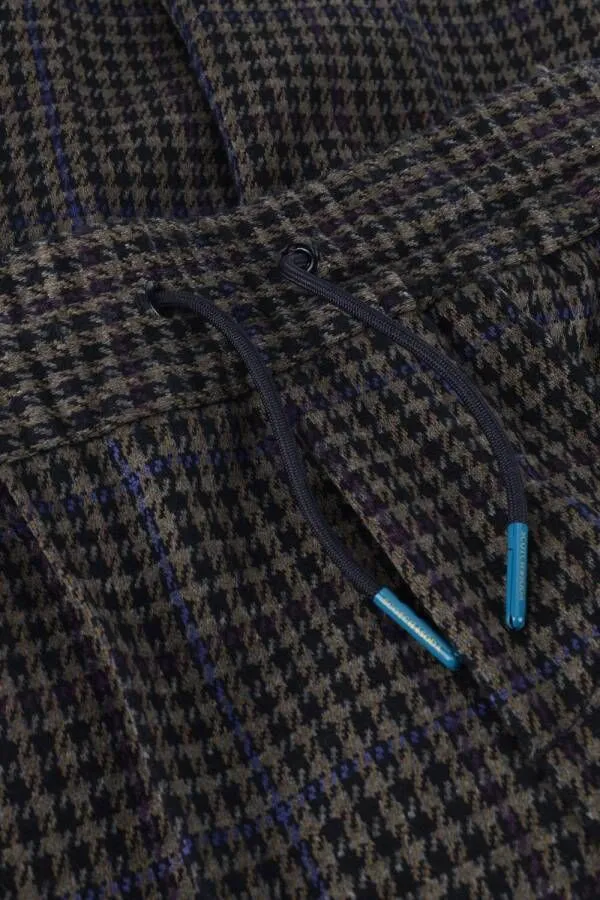 SCOTCH & SODA JONGENS BROEKEN RELAXED SLIMFIT KNITTED PANTS DONKERBLAUW