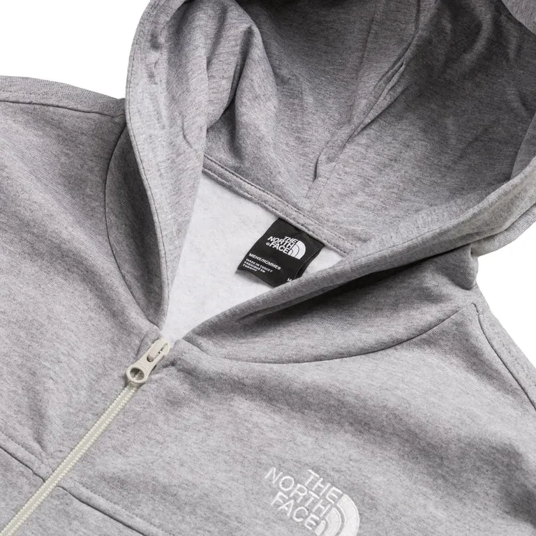 The North Face Essential Full Zip Hoodie TNF Light Grey Heather