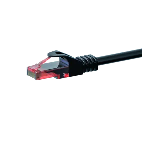 UTP CAT6 patchkabel 15m zwart - 100% koper