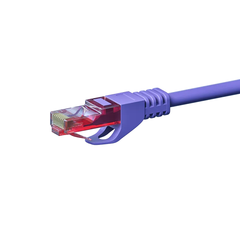 UTP CAT6 PATCHKABEL 3M PAARS  100% KOPER