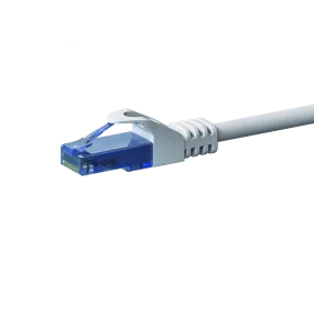 UTP CAT6a patchkabel 15m wit - 100% koper