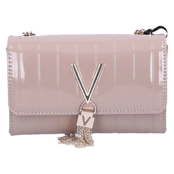 Valentino VBS3XK03 Bongo Satchel taupe lak 17x11x4
