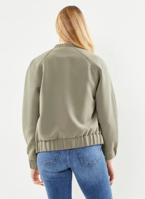      VILA VILYRA L/S BOMBER JACKET  GROEN   