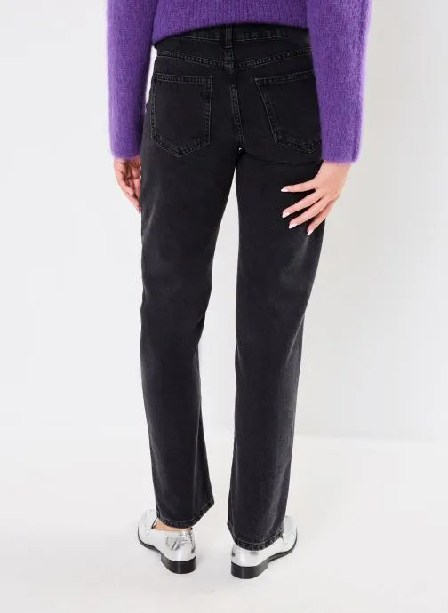      VILA VIMARIA LW STRAIGHT JEANS BLK OA 52967/R  ZWART   