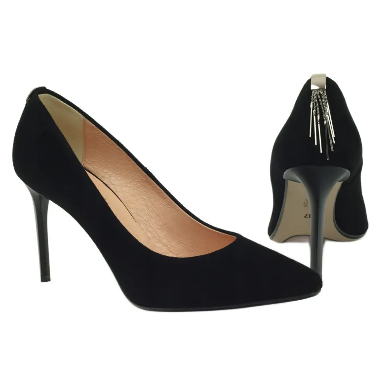 Zwarte pumps op Espinto 791 Pin